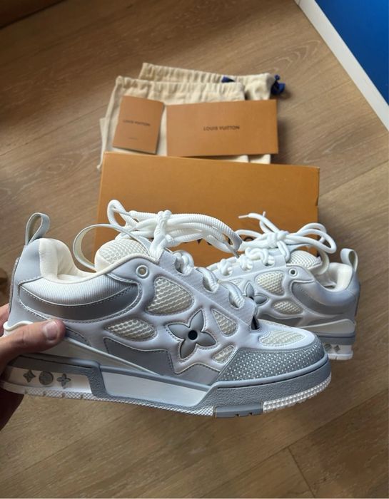 Adidasi Louis Vuitton Skate Grey