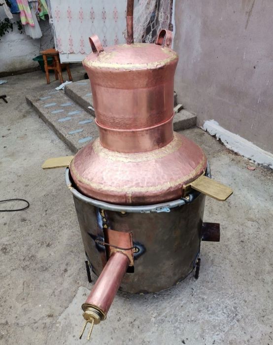 Vindem cazane Tucă 80litre fund 4mm peret 2mm capac 1mm