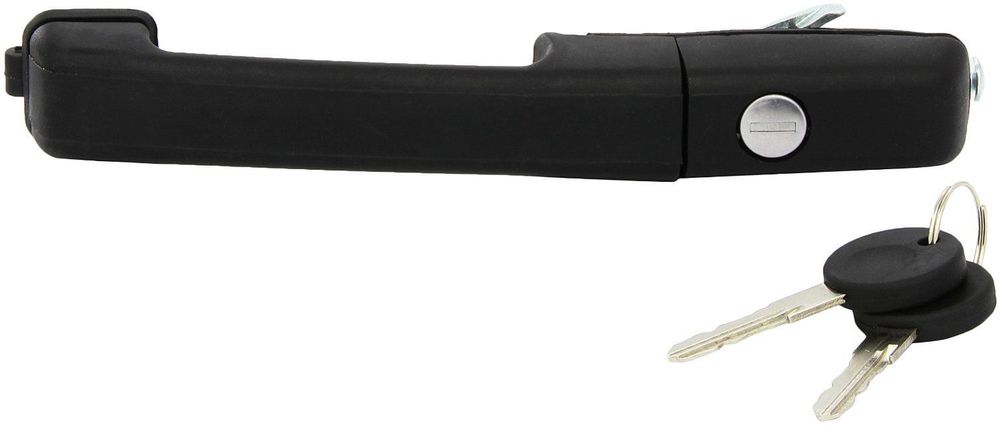 Maner exterior deschidere usa Vw Passat B3 1988-1993, Portiera Fata, Dreapta, cu butuc + 2 chei 357837206B, pt modele fara inchidere centralizata