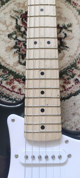 Squier Sonic Strat MN Black