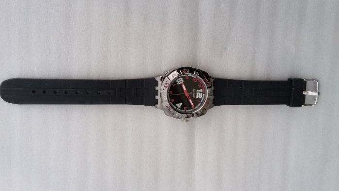 Ceas de mana Sinobi, quartz, sport, curea cauciuc, water resistant