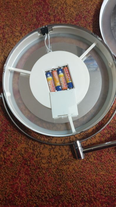 Oglinda cosmetica maritoare - 2 fete - Iluminare LED