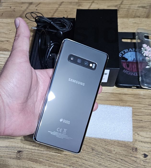 Samsung Galaxy S10 +, Dual SIM, 128GB, 8GB RAM,4G Ceramic Black