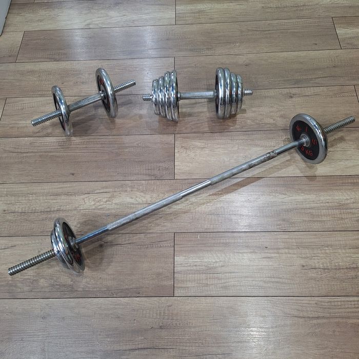 Продаются гантели разборные по 20 кг + гриф