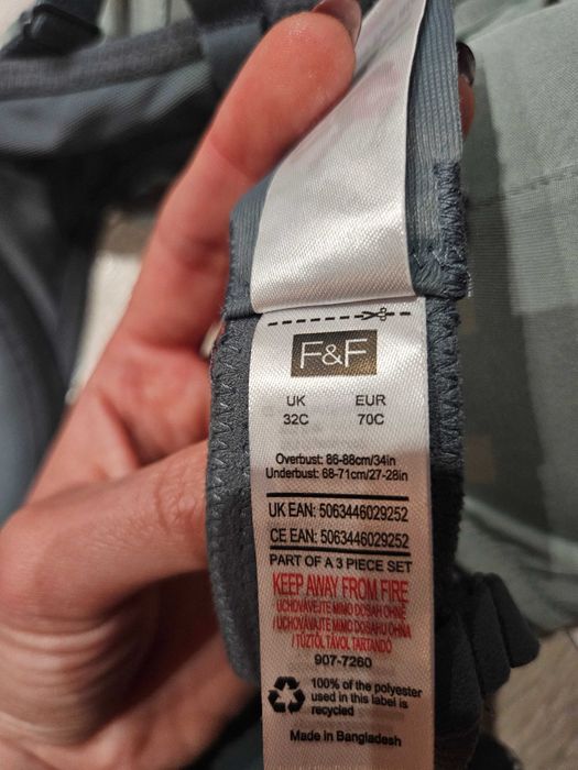Сутиени 3бр. 70C