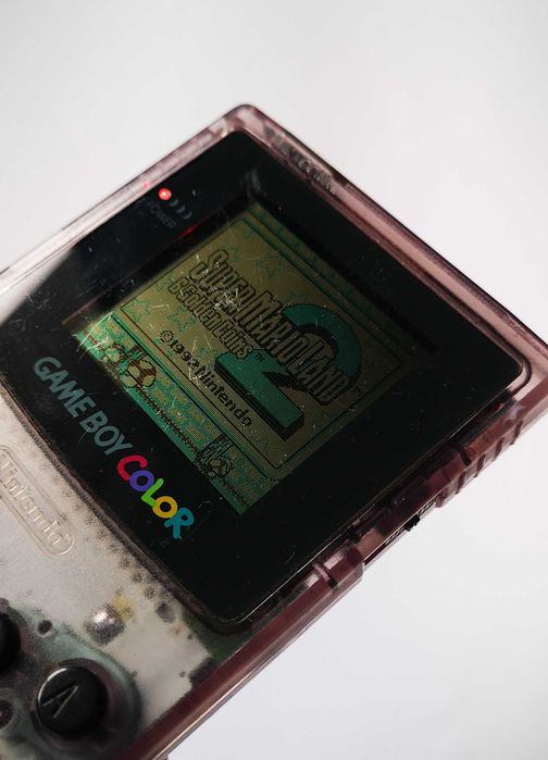 NINTENDO GAME BOY COLOR 1998 + игра Super Mario Land 2: 6 Golden Coins