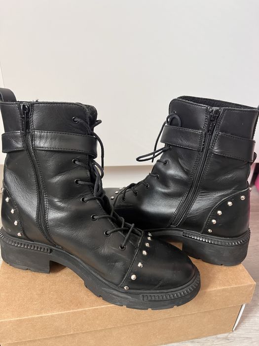 Боти от естествена кожа Ste&Me