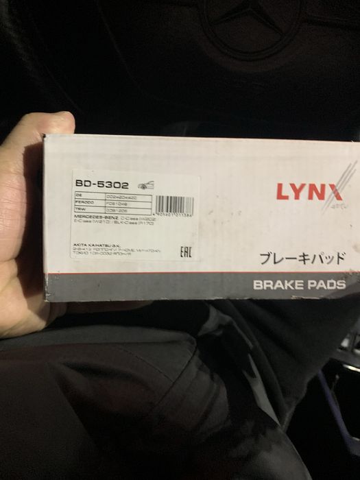 Колодки на мерседес 202