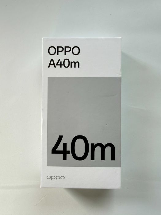 Oppo A40M 256gb/8gb ram starlight white, liber in orice retea, sigilat