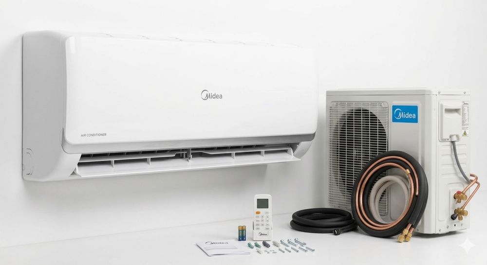 Кондиционер Midea 7/9/12/18/26/34 3 года гарантия доставка имееться!