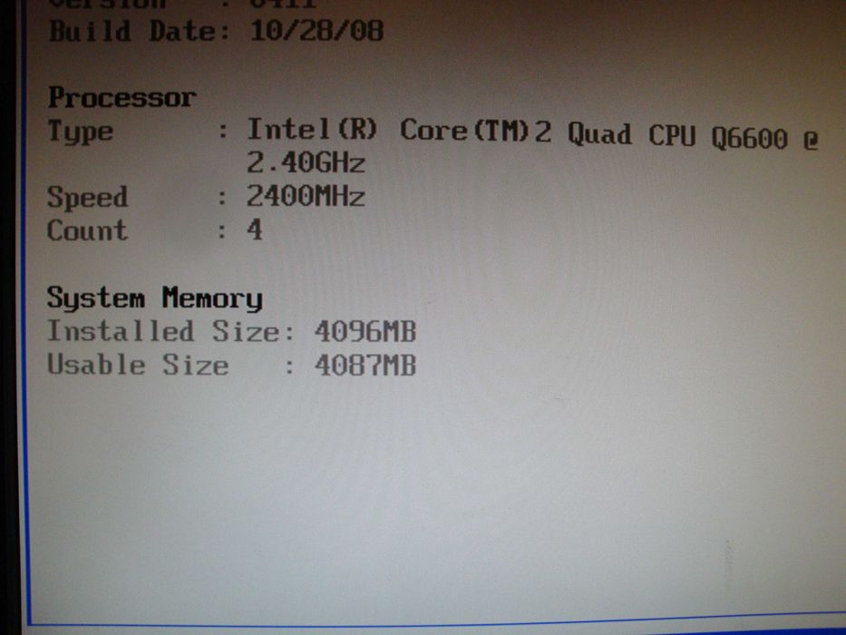 Procesor intel core 2 quad Q6600 2.4 Ghz 8mb FSB 1066 LGA 775 SLACR