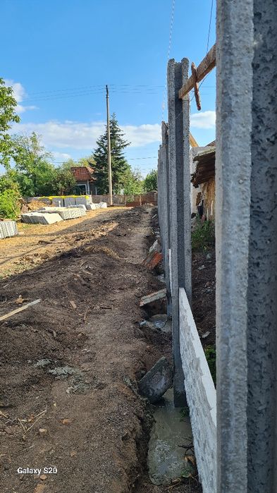 Montaj gard  beton,prefabricate