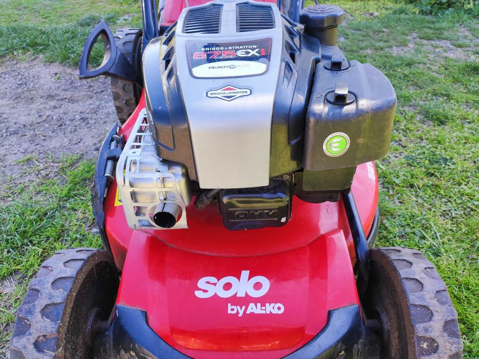 Бензинова самоходна косачка Alko 2018г Briggs&Stratton 875series 190cm 4,5кс 4t 50см 42кг с кош