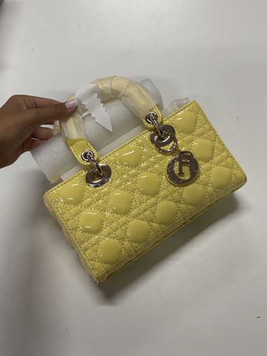 Чанта Dior жълта