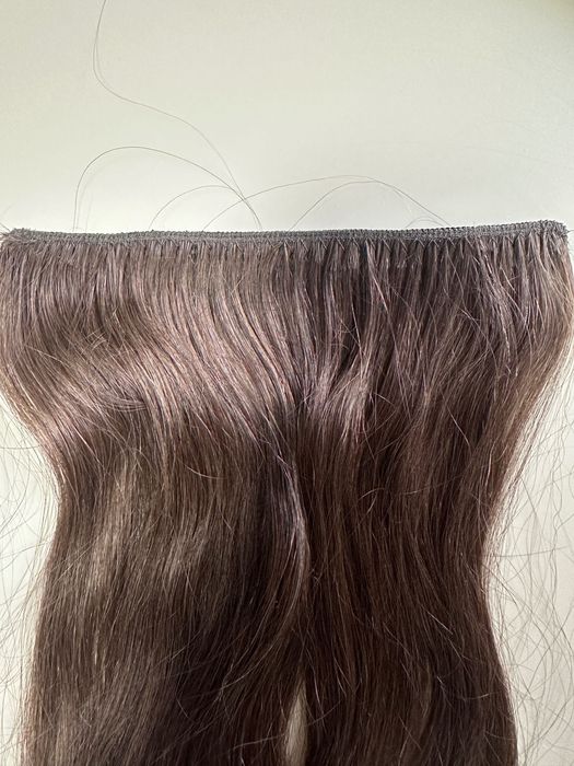 Естествена коса/ Славянска / Небоядисвана / На редове