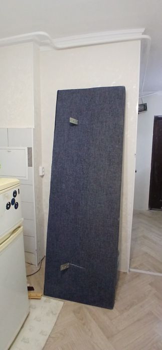 Диван прямой синий