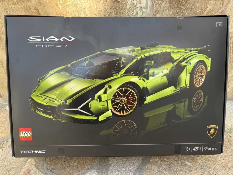 LEGO Technic 42115 Lamborghini Sián FKP 37 – НОВА, ЗАПЕЧАТАНА