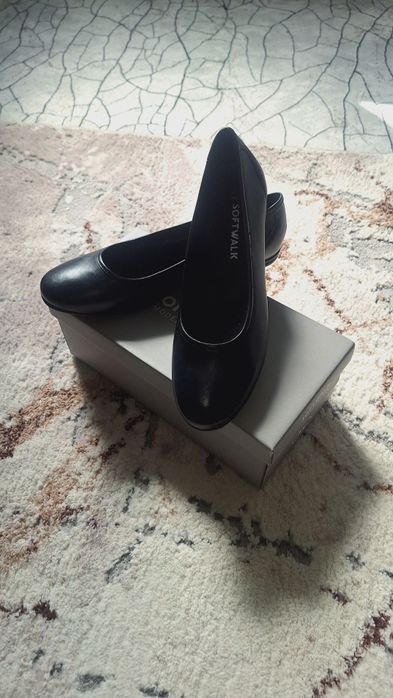 Дамски обувки, балерина 41 размер. Ново! Кожа!