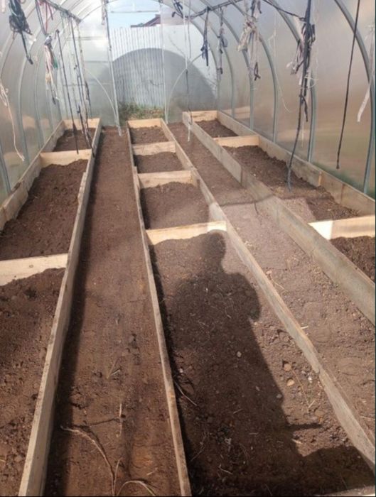 Установка теплиц!