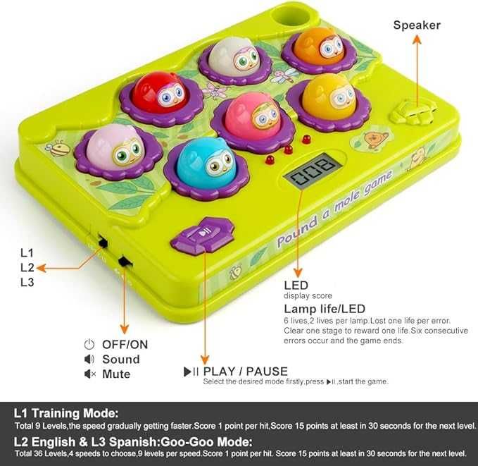 Интерактивна игра BAODLON „Удряне на къртица“