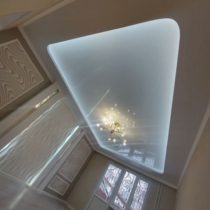 Натяжные потолки  1200тн