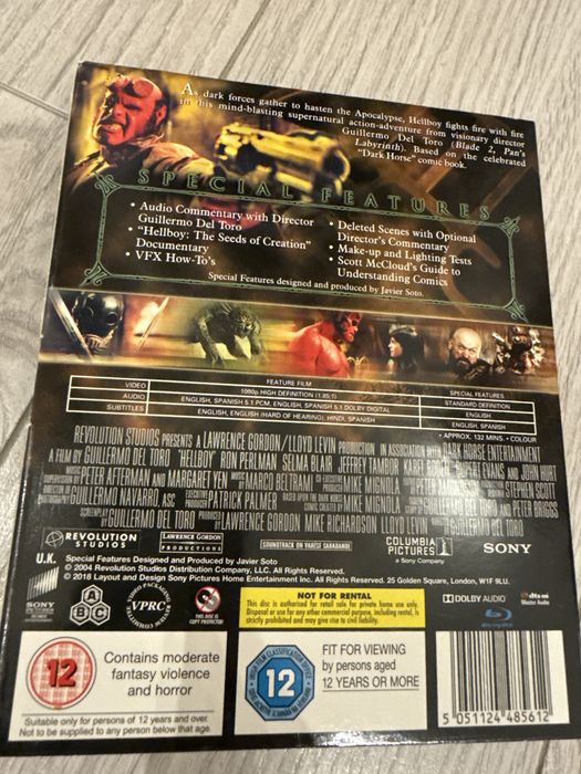 Colectie 2 filme bluray Hellboy