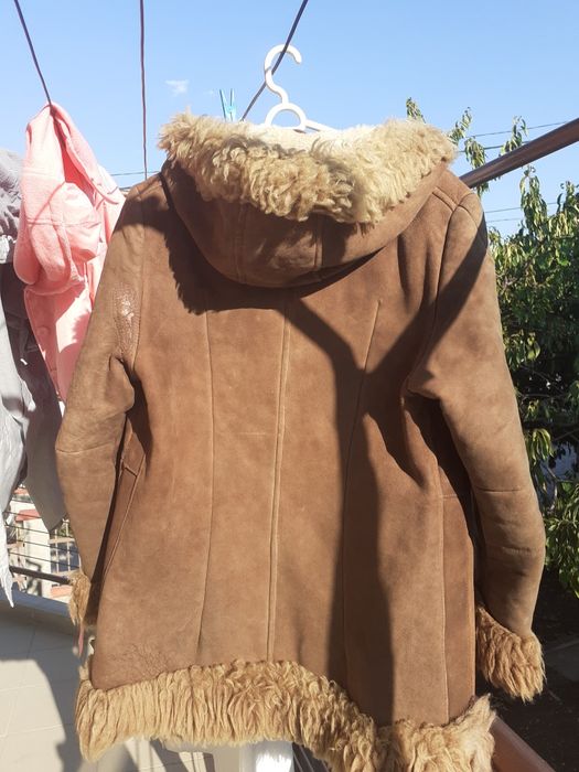 Дамски кожух естествена кожа