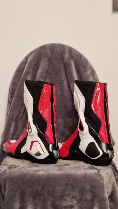 Dainese Torque 3 Out - cizme moto Negru/Alb/Roșu