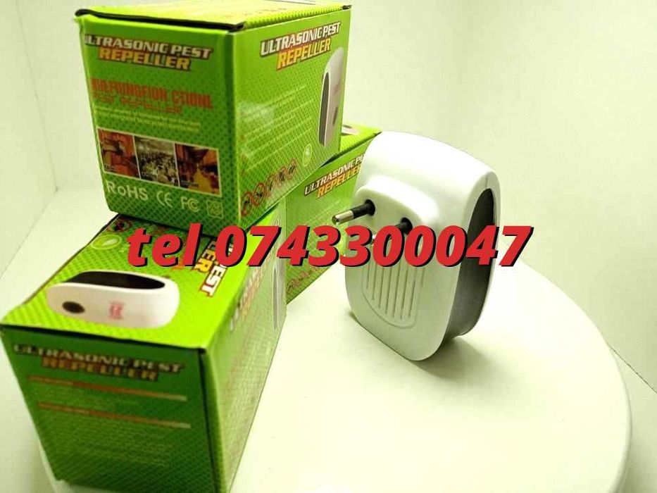 Dispozitiv Cu Ultrasunete Anti Daunatorilor  Rozatoare  Soareci