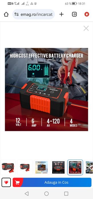Incarcator pt baterii  plumb 12 v si REPARARE  baterie nou la cutie
