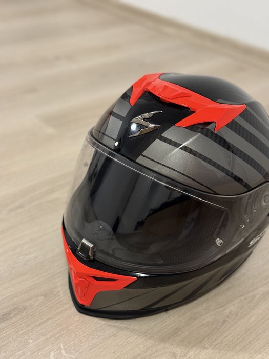 Casca integrala scorpion EXO 520 air shade black/red