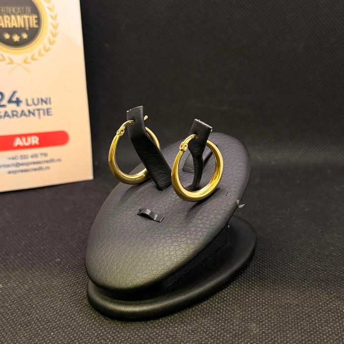 Cercei aur 14K 3.03g (AG15 Gara 1 B34092.7) Garantie 2 ani!