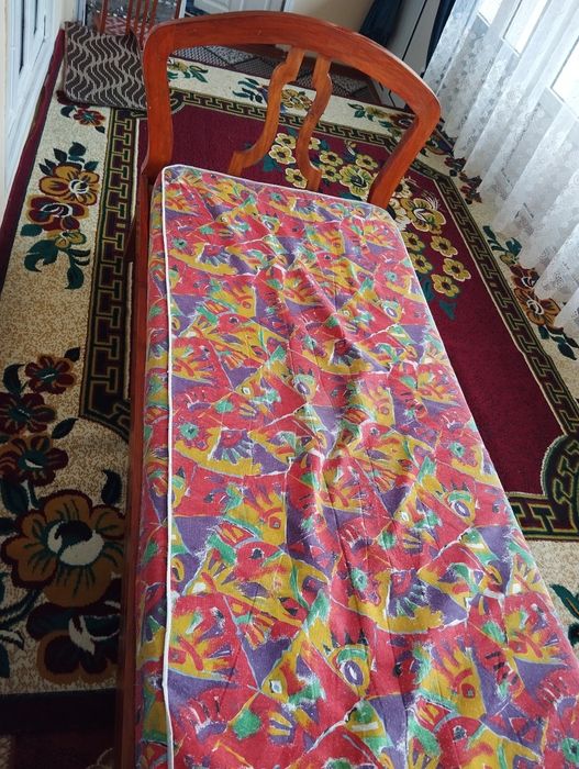 Кровать ручная работа. Бир кишилик