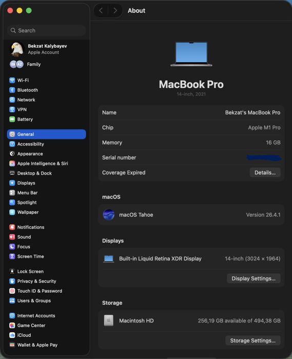 MacBook Pro M1 Pro