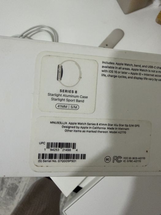 Apple watch 8 series, 41 мм