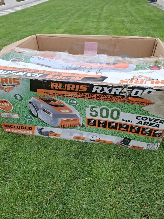Robot tuns iarba gazon Ruris rxr500 cu garantie + factura