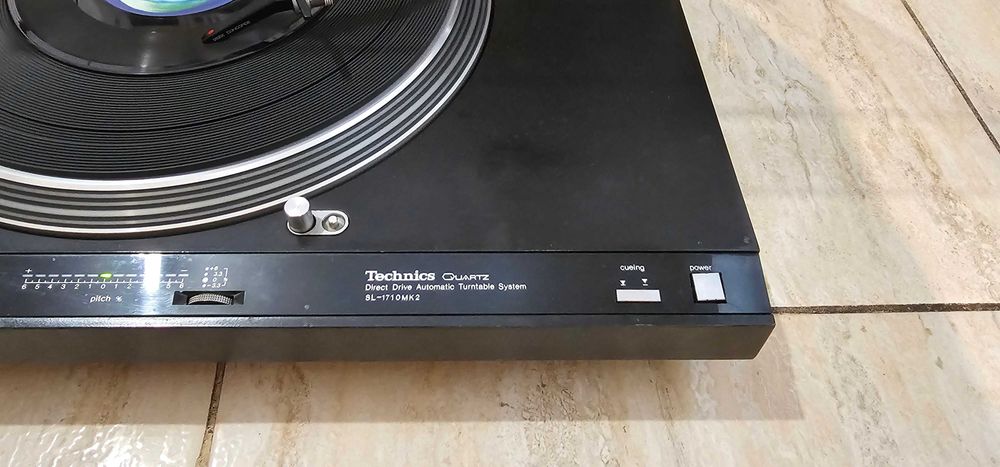 Pick-up Technics SL-1710 MK2 Direct Drive, Automatic, cu test video!