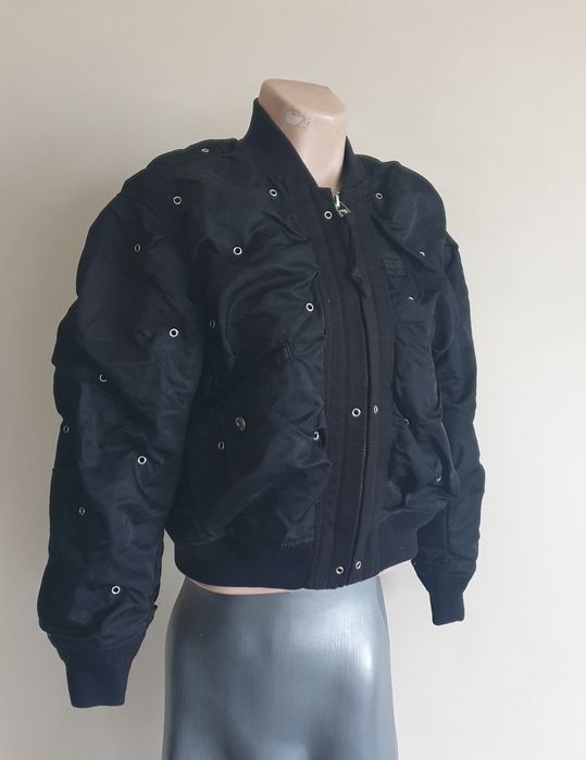 G -  Star Cropped Party Bomber Jacket / S ОРИГИНАЛ! Дамско бомбер Яке