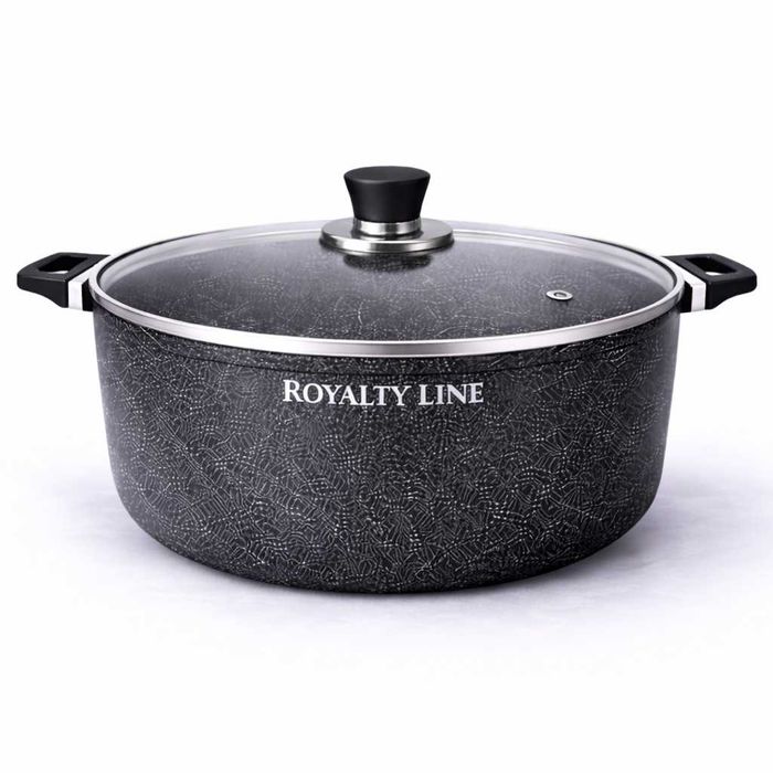 Oala din aluminiu turnat cu capac 36 cm Royalty Line