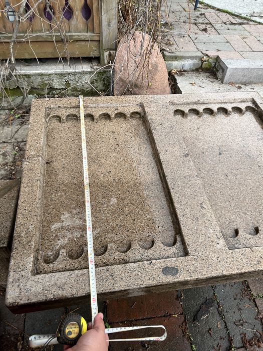 Нарды  из гранита (стол+стулья)