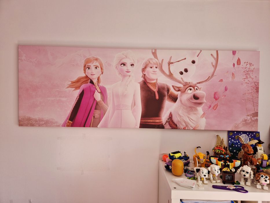 Tablou canvas copii Elsa si Ana