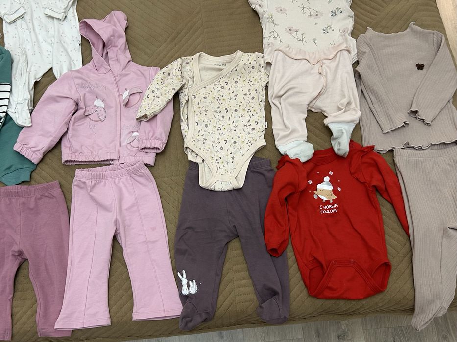 Вещи на девочку 3-6 месяцев