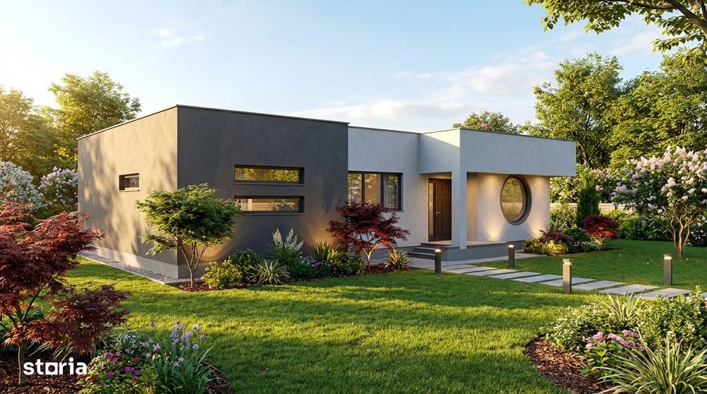 Casă individuală pe parter – 4 camere  Comision 0