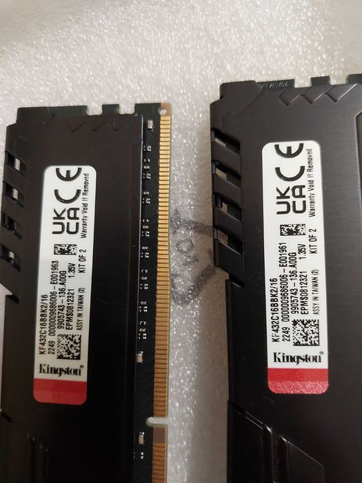16GB 3200Mhz CL16 - DDR4 рам памет