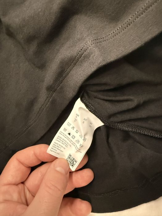 HUGO set 3 tricouri corp alb-negru-albastru marimea S noi originale