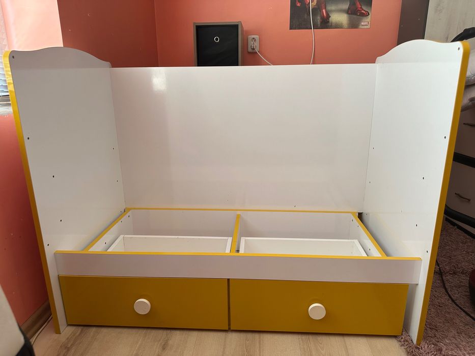 Детско бебешко легло с матрак алое Вера