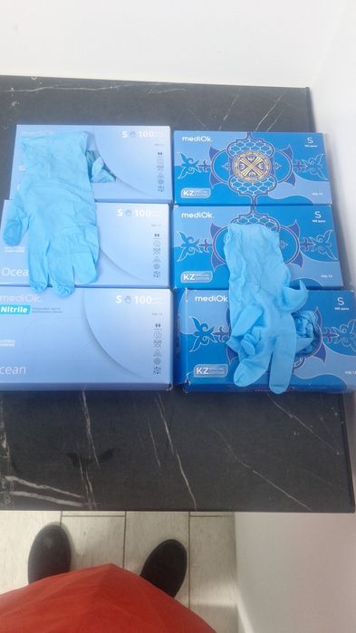 Продаю перчатки нитриловые размер М, L, S