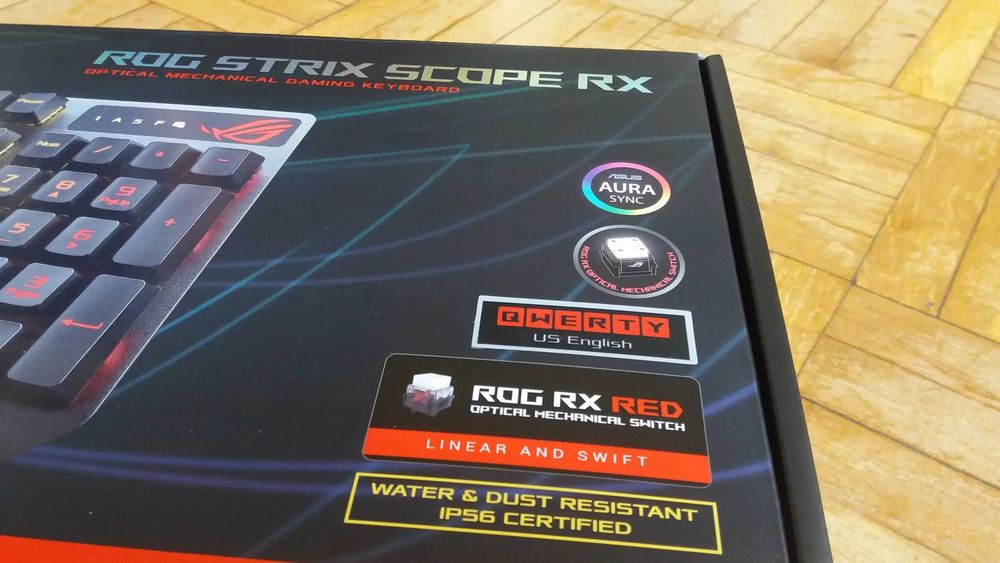 Tastatura Gaming Mecanica Asus Rog Strix Scope RX 90MP0240-BKUA01 RGB Sigilata noua