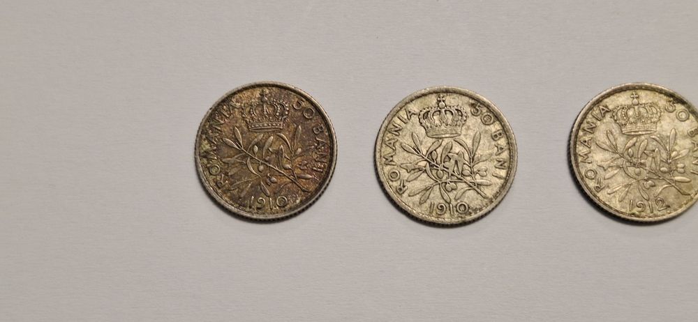 11 Monede argint Romania