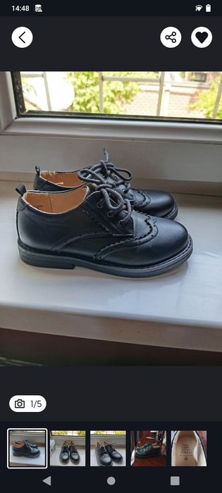 Туфли от Mothercare Новые